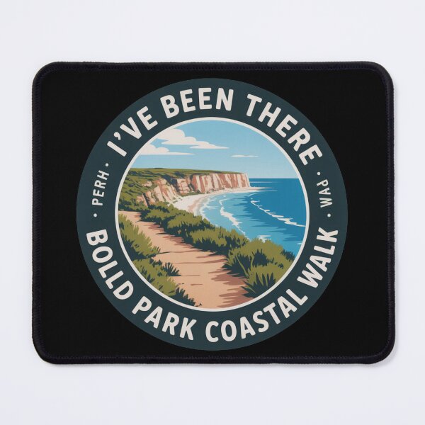 Item preview, I’ve Been There — Bold Park Coastal Walk | Perth WA Travel Sticker designed and sold by Random Designs.