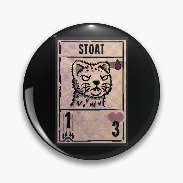 Item preview, Stoat Inscryption designed and sold by Gautamaa.
