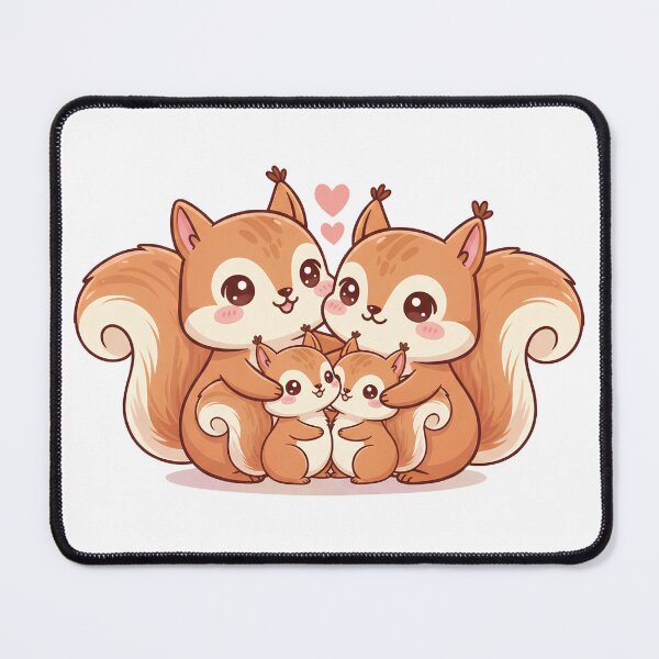Item preview, Squirrel Family, A Home Full of Love designed and sold by Dizartico.