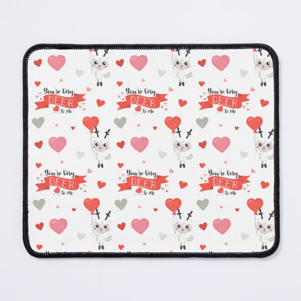 Item preview, Cute Valentine Deer Pattern iPhone Case – You’re Very DEER to Me Love Illustration designed and sold by FestivityFinds.