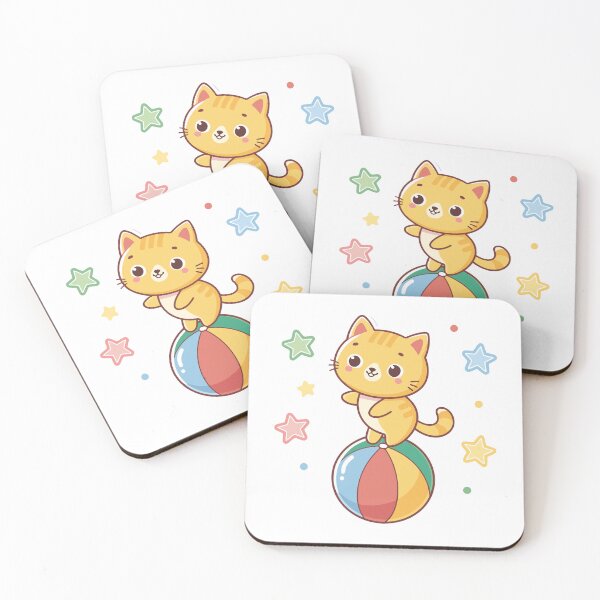 Item preview, Cute Acrobat Kitten designed and sold by gigimoog.