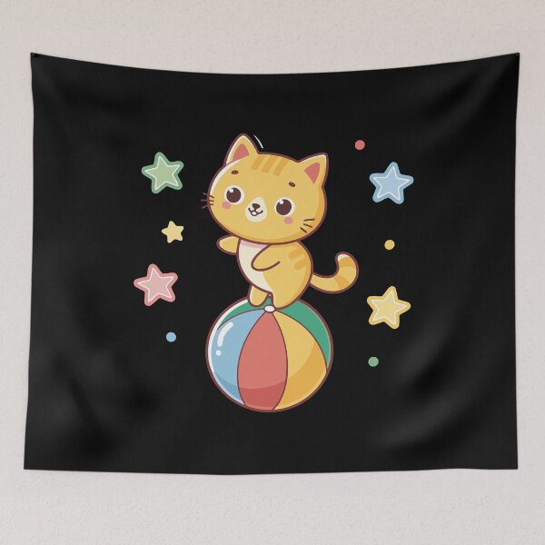 Item preview, Cute Acrobat Kitten designed and sold by gigimoog.