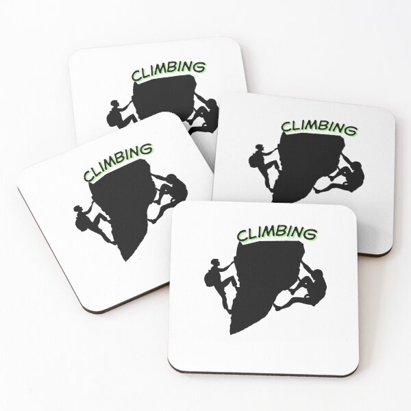 Item preview, CLIMBING – Minimal Graphic Rock Climbing Design designed and sold by kuikai123.