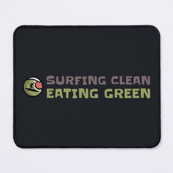 Item preview, Surfing Clean Eating Green Graphic designed and sold by Bold & Brewed.