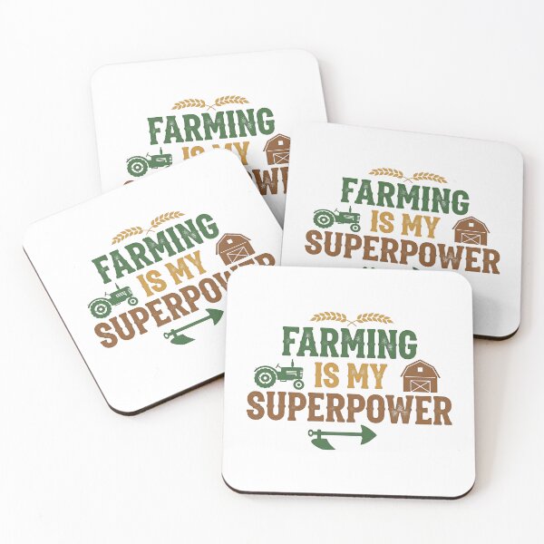 Item preview, Farming Is My Superpower Shirt – Funny Farmer T-Shirt for Agricultural Workers & Ranch Life designed and sold by Muzgle.