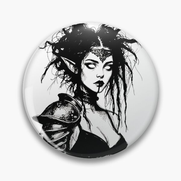Item preview, Warrior Elf designed and sold by Velvet Vulcan Art.