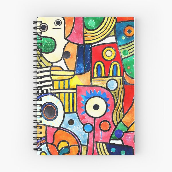 Item preview, Colorful Cubism Vibrant And Bright Abstract Design Art designed and sold by DEC02.