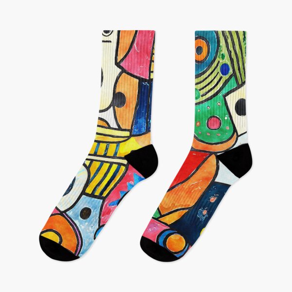 Item preview, Colorful Cubism Vibrant And Bright Abstract Design Art designed and sold by DEC02.