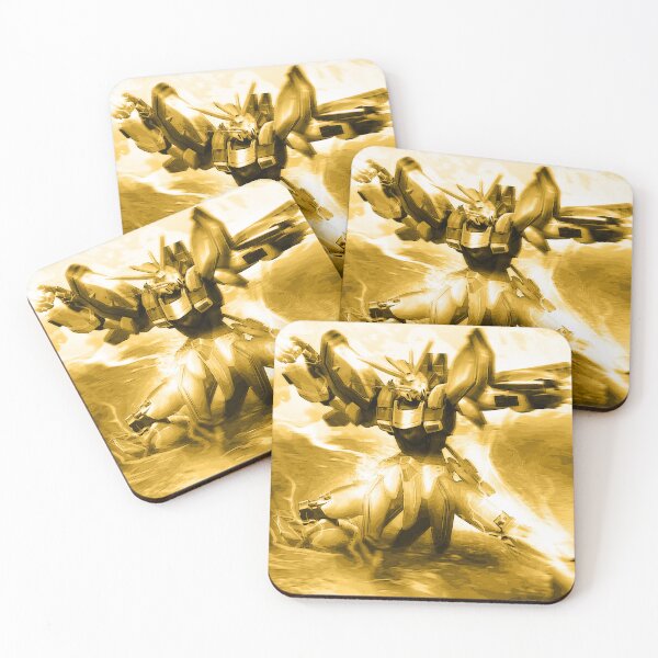 Item preview, gold frame artwork GOD GUNDAM gundam remastered designed and sold by sabartgunpla.
