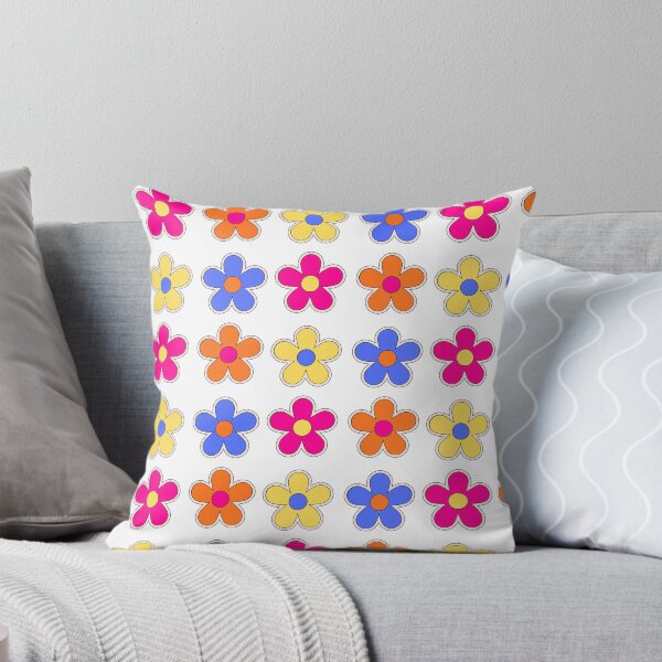 Artikelvorschau, Retro-Pop-Blumen-Sticker-Set entworfen und verkauft von Devin Moore.