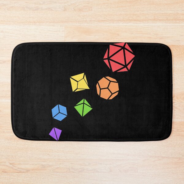 Item preview, Polyhedral Dice Set Rainbow Tabletop Rpg designed and sold by nicu6789.