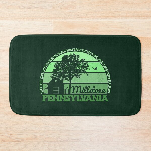 Item preview, Millstone Pennsylvania Sunset Retro Vintage Local Pride Logo designed and sold by CRHPOD20.