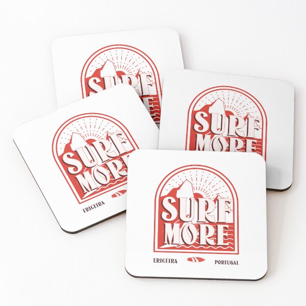 Item preview, Surf More Ericeira Portugal Travel Graphic designed and sold by Bold & Brewed.