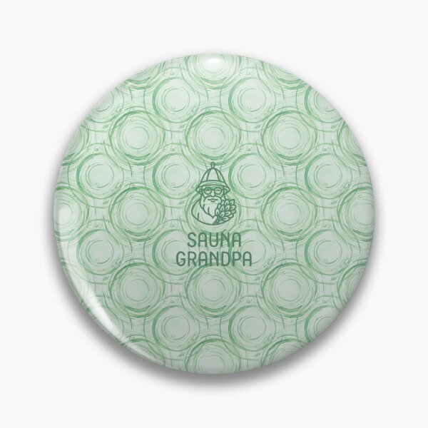 Item preview, Sauna Grandpa Pattern - circular ripples designed and sold by WABISABIMOMENTS.