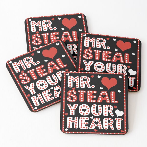Item preview, Mr. Steal Your Heart Valentine’s Day Shirt – Cute Boys Valentine Tee designed and sold by LashondaGreen89.