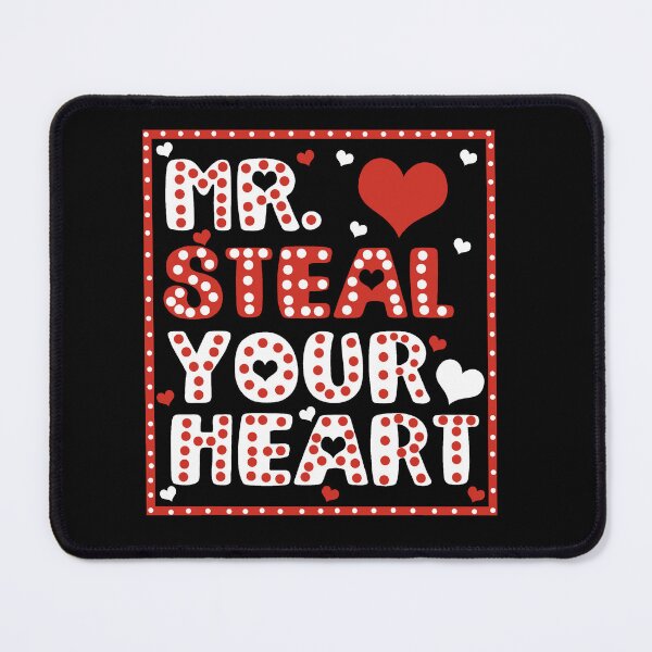 Item preview, Mr. Steal Your Heart Valentine’s Day Shirt – Cute Boys Valentine Tee designed and sold by LashondaGreen89.