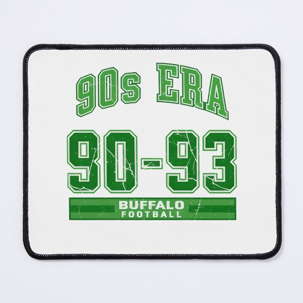 Item preview, 90s Buffalo Football Era 1990-1993 - Retro Sports Fan Tribute designed and sold by Axivra.