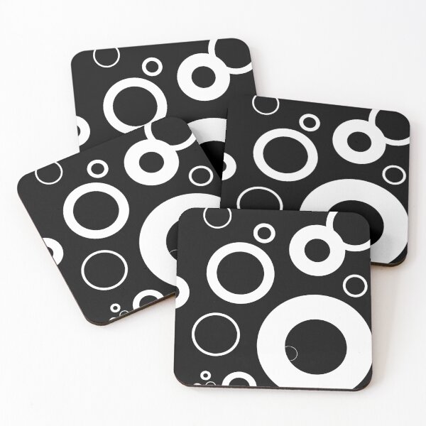Item preview, Circle pattern | white circles designed and sold by dfly-creations.