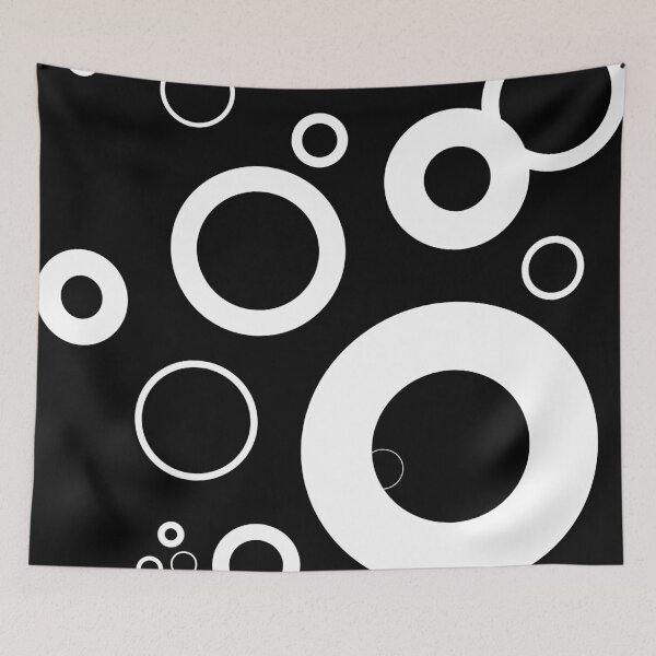 Item preview, Circle pattern | white circles designed and sold by dfly-creations.