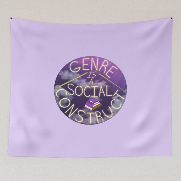 Item preview, Genre Is a Social Construct (Nonbinary Themed) designed and sold by Transcendragons.