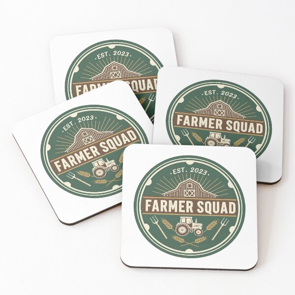 Item preview, Farmer Squad Shirt – Funny Farm Life T-Shirt for Farmers & Agricultural Workers designed and sold by Muzgle.