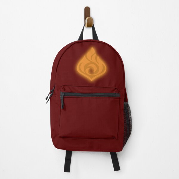 Item preview, Fiery Pyro Spirit - Genshin Elemental Glow Art designed and sold by Jimakmo.