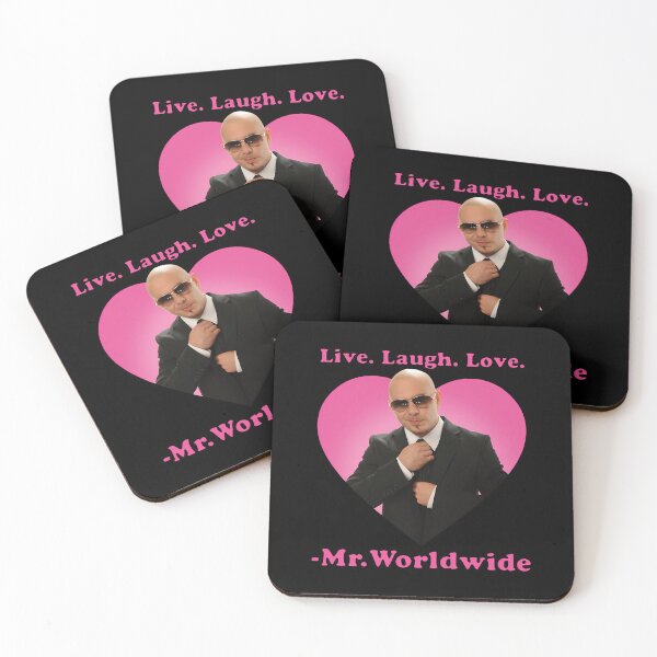 Item preview, Live Laugh Love Pitbulls Mr. Worldwide designed and sold by JoseGuerra.