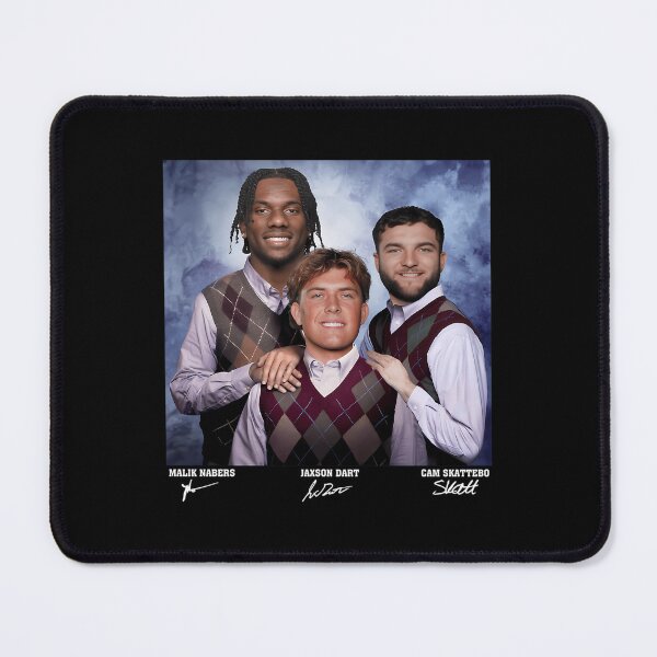 Item preview, Jaxson Dart Cam Skattebo Malik Nabers Football designed and sold by JoseGuerra.