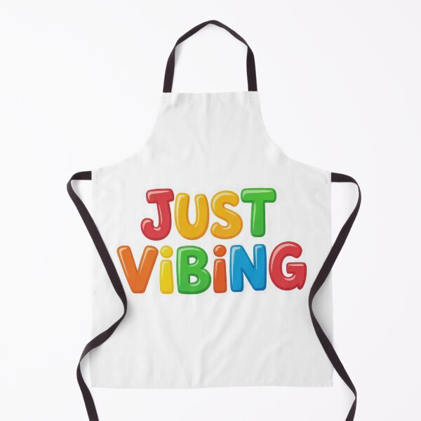 Item preview, Just Vibing Rainbow Sticker designed and sold by Stripe Wall Studio.