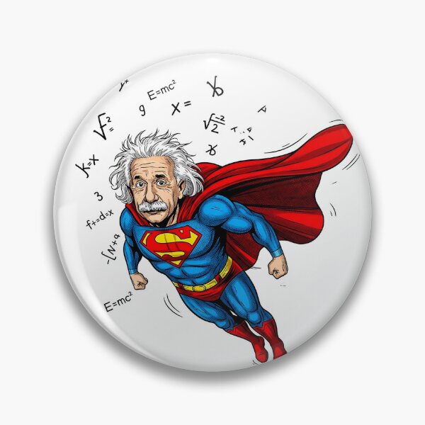Item preview, Einstein as Superman Comic Science Parody Shirt designed and sold by The Bizarre Archive.