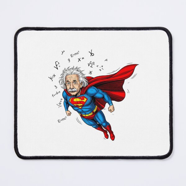 Item preview, Einstein as Superman Comic Science Parody Shirt designed and sold by The Bizarre Archive.