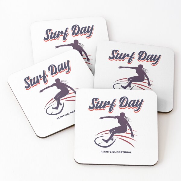 Item preview, Surf Day Alentejo Portugal Travel Graphic designed and sold by Bold & Brewed.