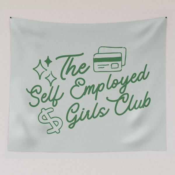 Item preview, The Self Employed Girls Club Affirmation designed and sold by AESTHETISCAPES.