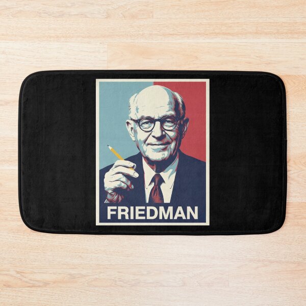 Item preview, Milton Friedman I Pencil Economics Hope Style Art designed and sold by DamianRoy88.