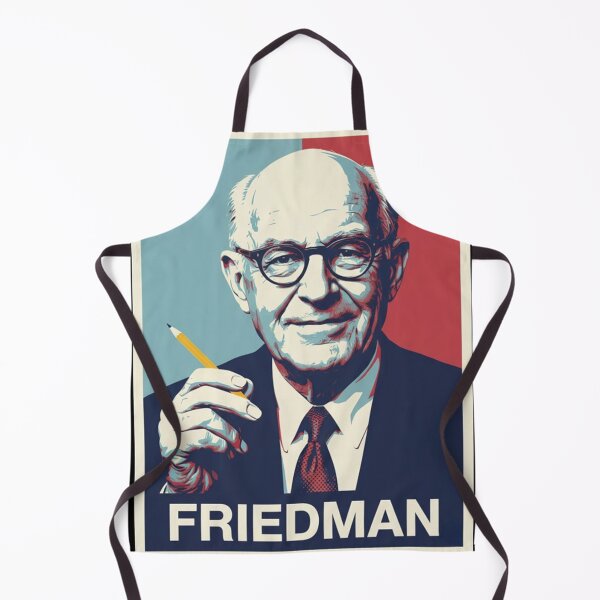 Item preview, Milton Friedman I Pencil Economics Hope Style Art designed and sold by DamianRoy88.