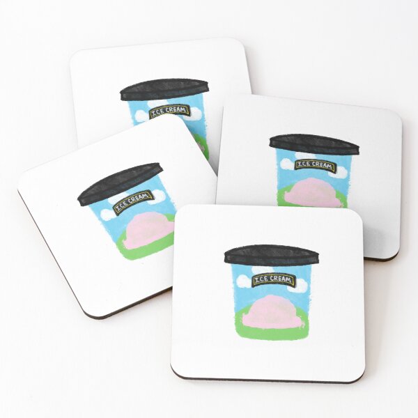 Item preview, Pint of strawberry pink ice cream designed and sold by spacey-kaceyy.