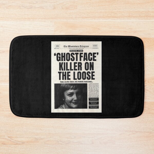 Item preview, Ghostface Killer On The Loose designed and sold by hellbillyhorror.