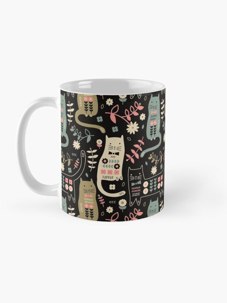 Alternate view of Cat Folk Mug