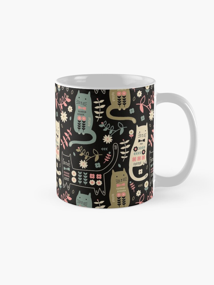 Alternate view of Cat Folk Mug