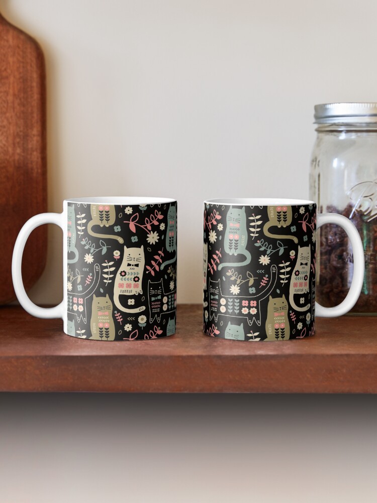 Alternate view of Cat Folk Mug