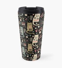 Katzen-Folk Thermobecher