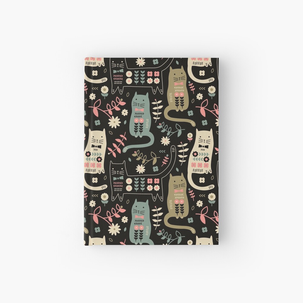 Cat Folk Hardcover Journal