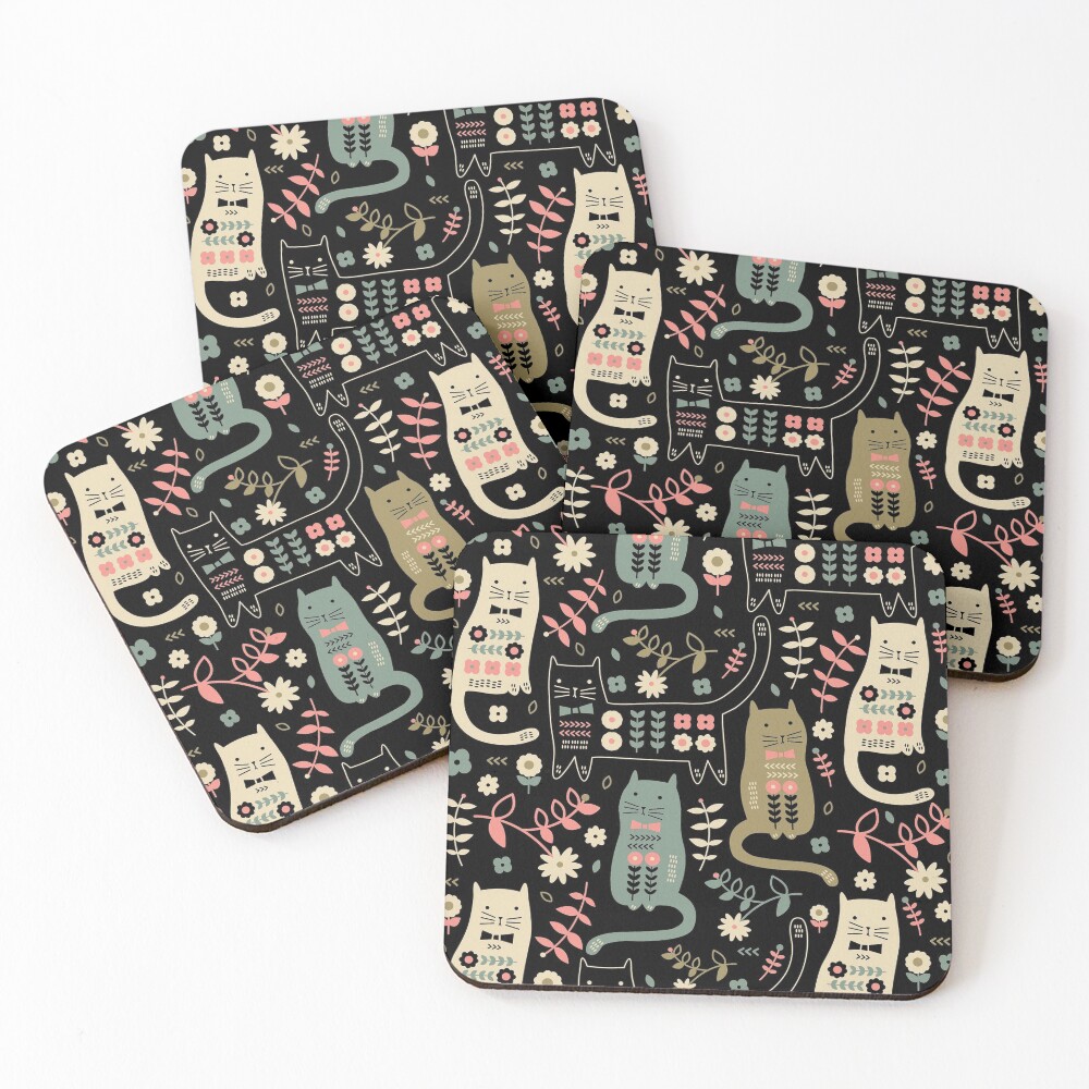 Item preview, Coasters (Set of 4) designed and sold by limegreenpalace.
