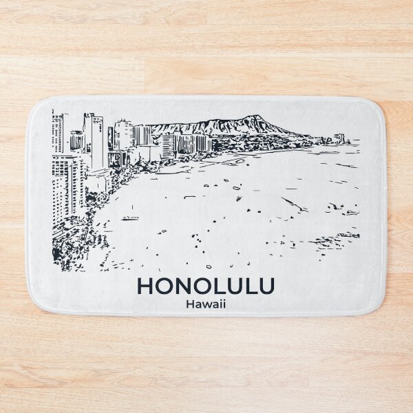 Item preview, Honolulu – Hawaii designed and sold by Lakeric Cityscapes.