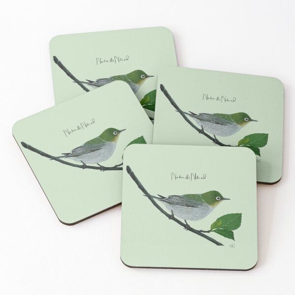 Item preview, Silvereye – Australian Native Bird Illustration | Native & Noticed Collection designed and sold by WildPaletteMM.
