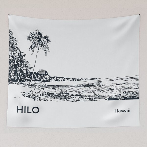 Item preview, Hilo Hawaii designed and sold by Lakeric Cityscapes.