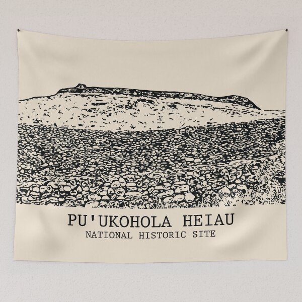 Item preview, Pu'ukoholā Heiau National Historic Site designed and sold by Lakeric.