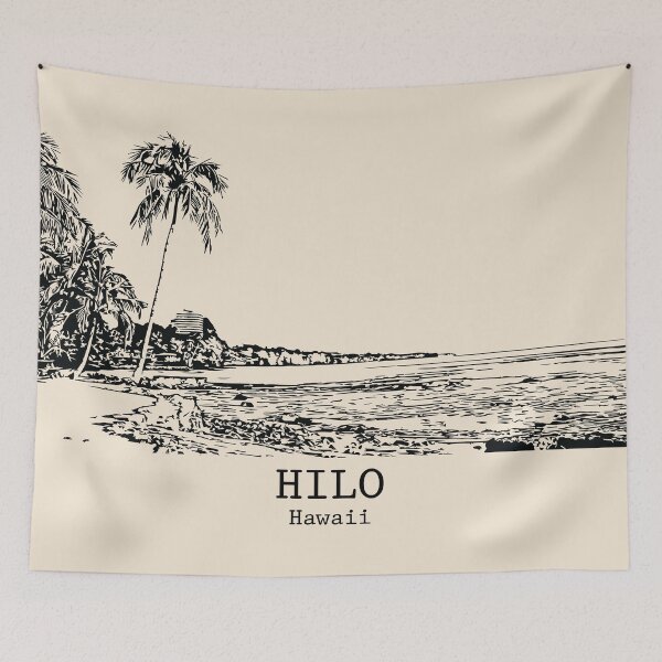 Item preview, Hilo – Hawaii designed and sold by Lakeric Cityscapes.