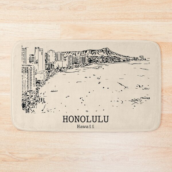 Item preview, Honolulu – Hawaii designed and sold by Lakeric Cityscapes.