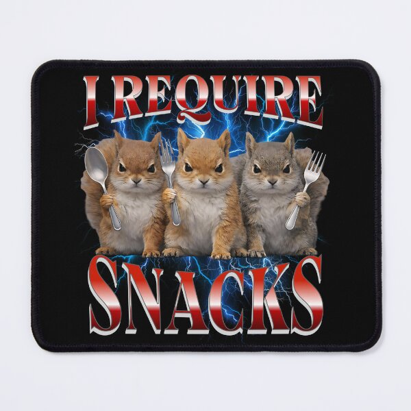 Item preview, I require snacks designed and sold by Plot Twist Outfitters.